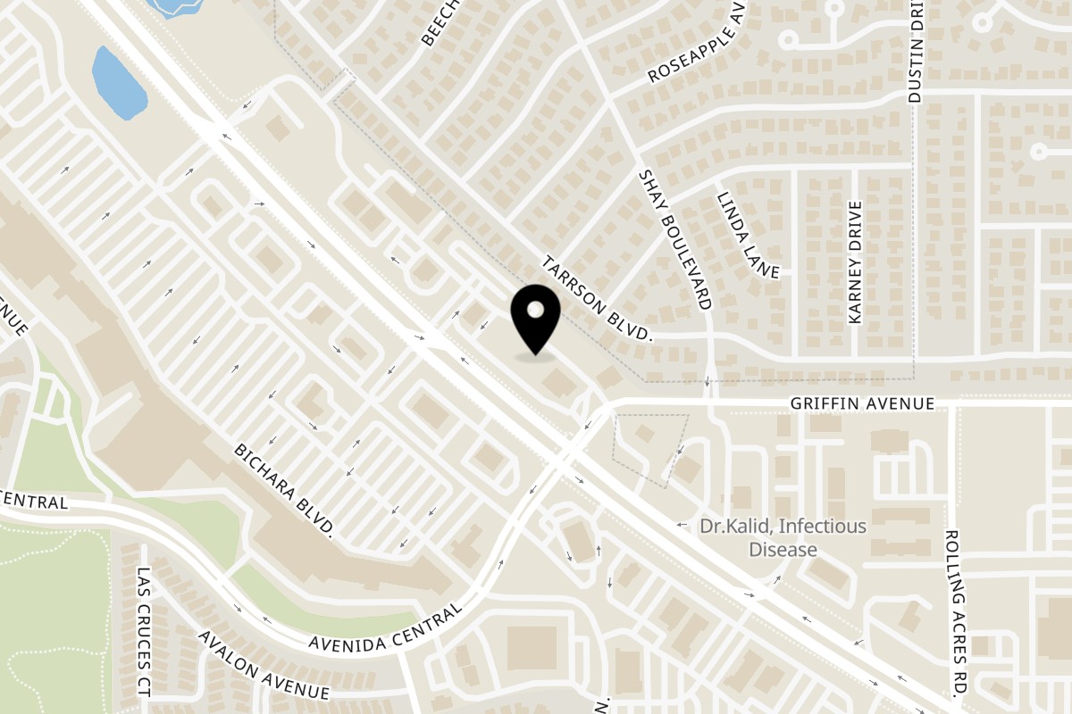 Map showing the location of Ranchito The Villages on 1 Lagrande Blvd in The Villages